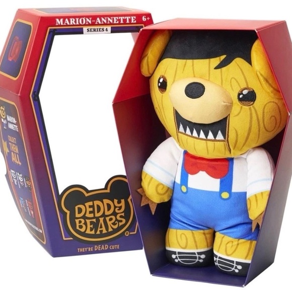 Deddy Bears Series 4 Marion Annette. Stuffed Teddy Bear. Coffin. Brand New - Picture 2 of 3